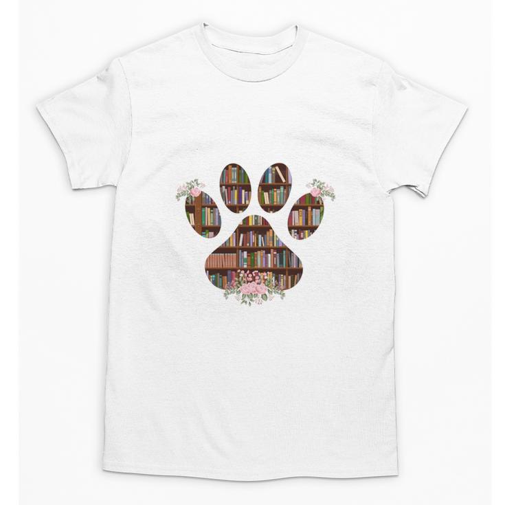 Easily Distracted By Dogs And Books Unisex T-Shirt