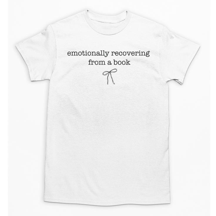 Emotionally Recovering From a Book Subtle Book Lover Unisex T-Shirt