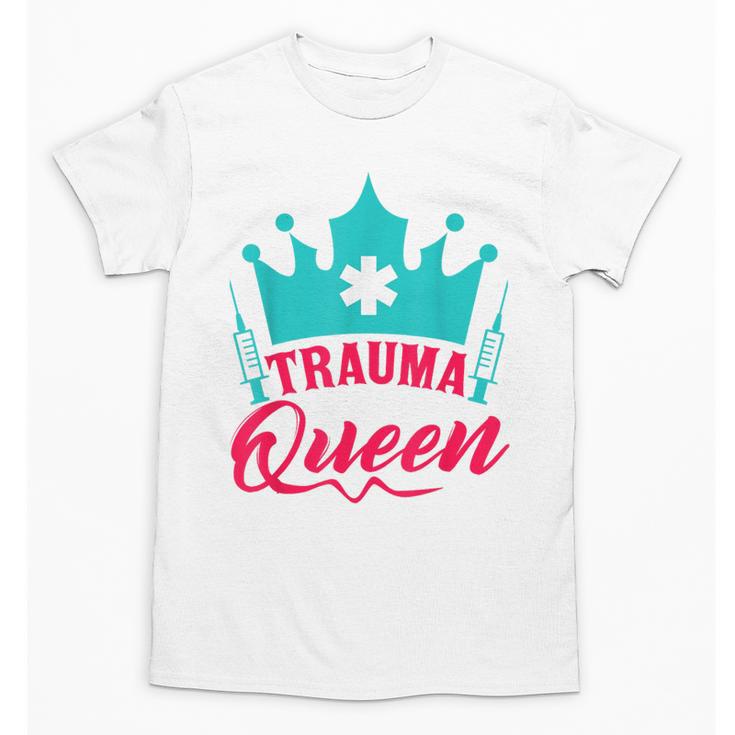 EMT Trauma Queen Paramedic Student T-Shirt Graduation Unisex T-Shirt
