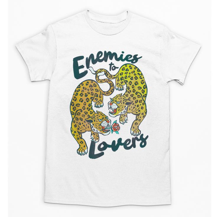 Enemies To Lovers Jaguar Tee Romance Book Plot Device Trope Unisex T-Shirt