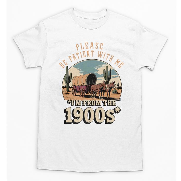 Father’s Day Please Be Patient With Me I'm From The 1900s Premium Unisex T-Shirt