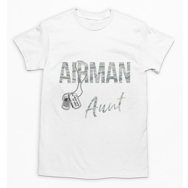 My Favorite Airman Calls Me Aunt US Air Force Graduation Unisex T-Shirt