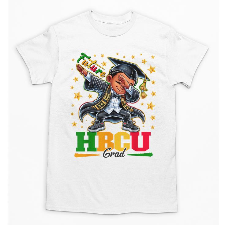 Future HBCU Grad Dabbing Kid Graduation For Boys Kids Unisex T-Shirt