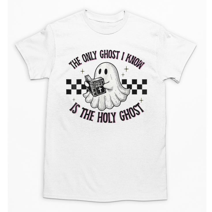 The Only Ghost I Know Is The Holy Ghost Ghost Read Book Unisex T-Shirt