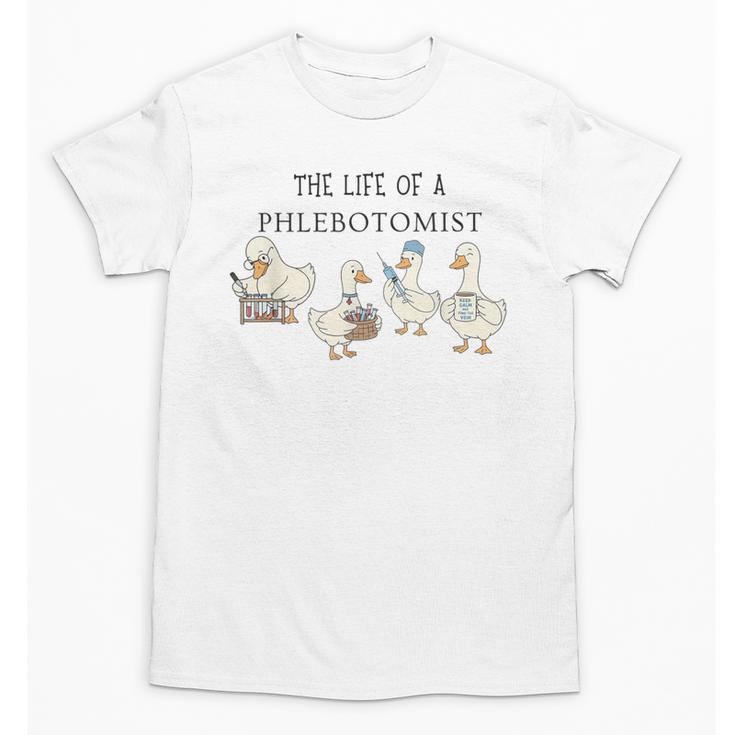 Goose Phlebotomy Technician Graduation Lab Week 2026 Unisex T-Shirt