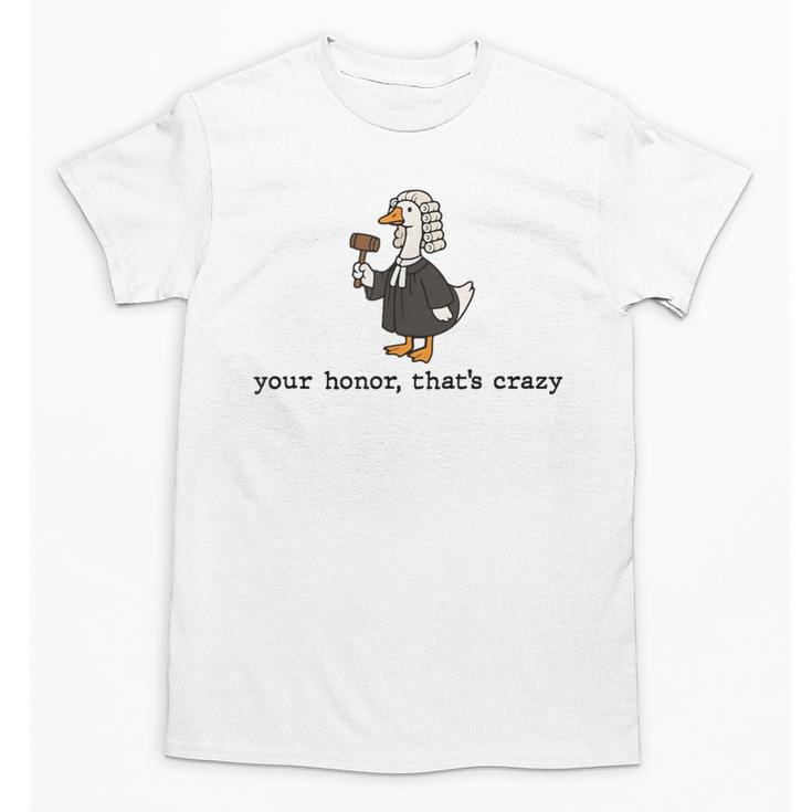 Goose Silly Lawyer Law Student School Graduation Unisex T-Shirt
