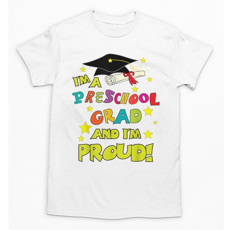 Graduation Class 2018 Cap Gown Shirt Preschool Grad Proud Unisex T-Shirt