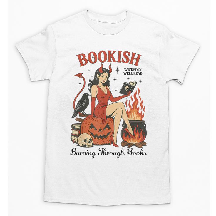 Halloween Bookish Witchy Book Club Hot Girls Read Unisex T-Shirt