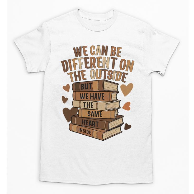We Have The Same Heart History Month Book Lover Women Premium Tri-Blend Unisex T-Shirt