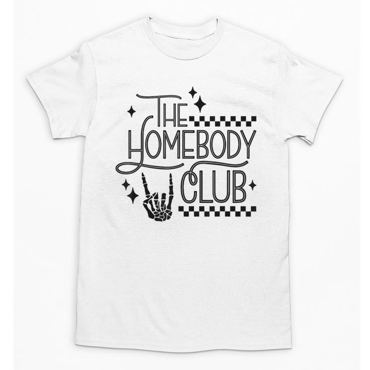 The Homebody Club Retro Introvert Antisocial Unisex T-Shirt