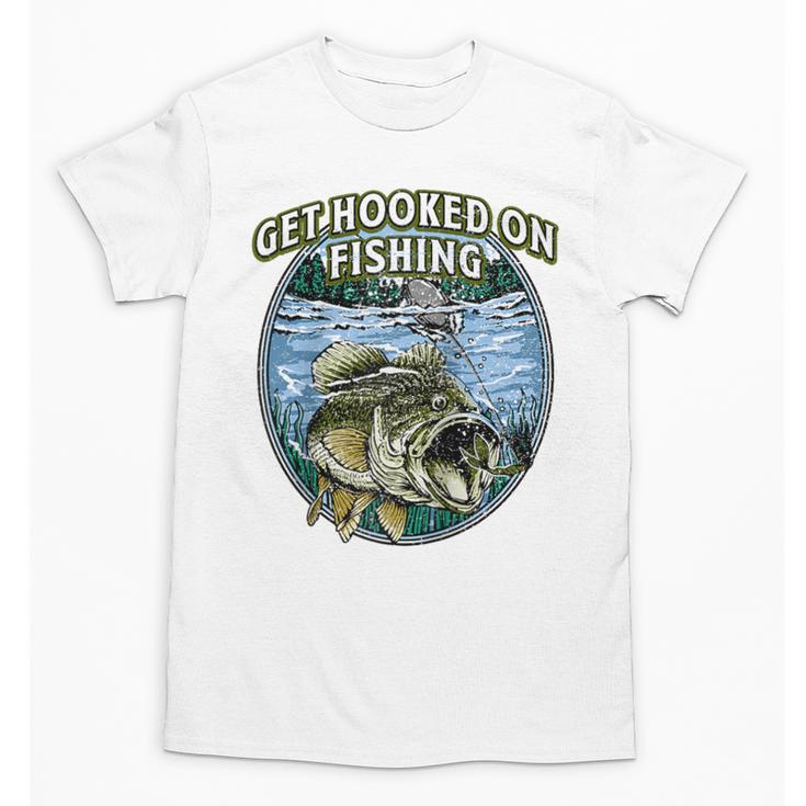 Hooked On Fishing Introvert Sayings Antisocial Quotes Raglan Baseball Tee Unisex T-Shirt