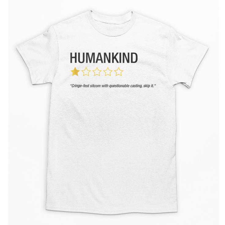 Humankind One Star Introvert People Rating Unisex T-Shirt