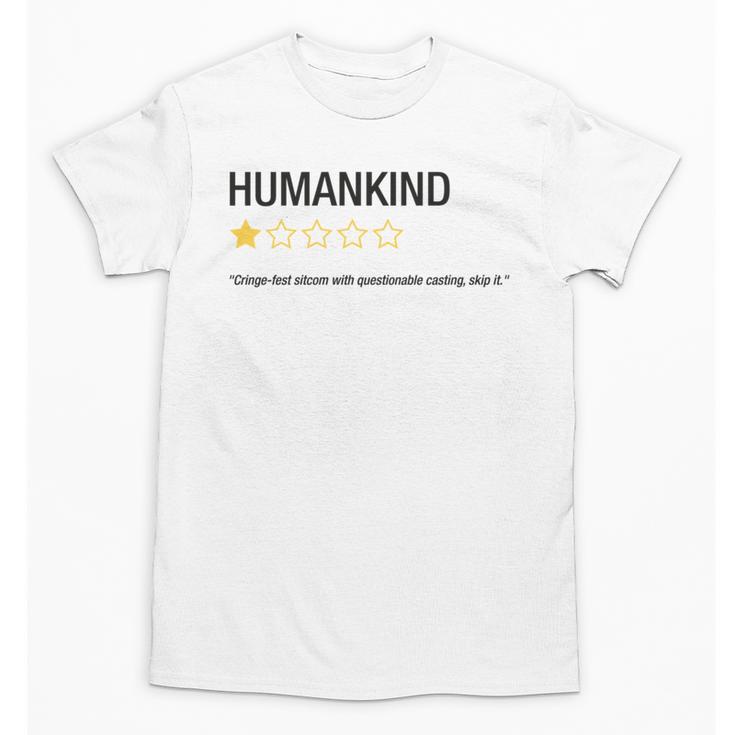 Humankind One Star Introvert People Rating Unisex T-Shirt