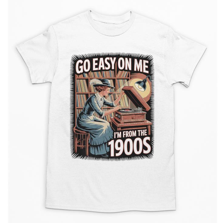 I'm From The 1900s Vinyl Record Lover For Women Premium Unisex T-Shirt