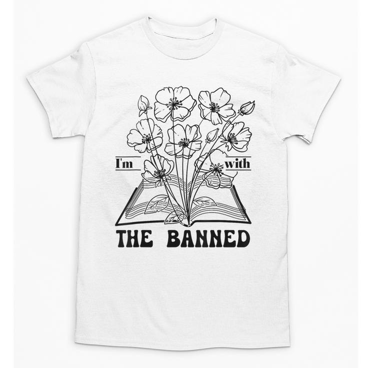 I'm With The Banned Banned Book Club Unisex T-Shirt