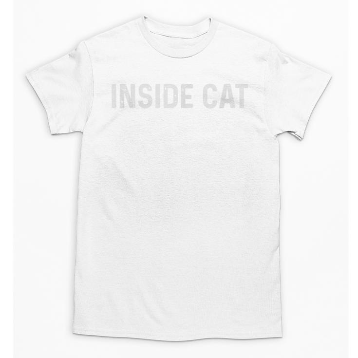 Introvert Antisocial Men Women Kids Inside Cat Unisex T-Shirt