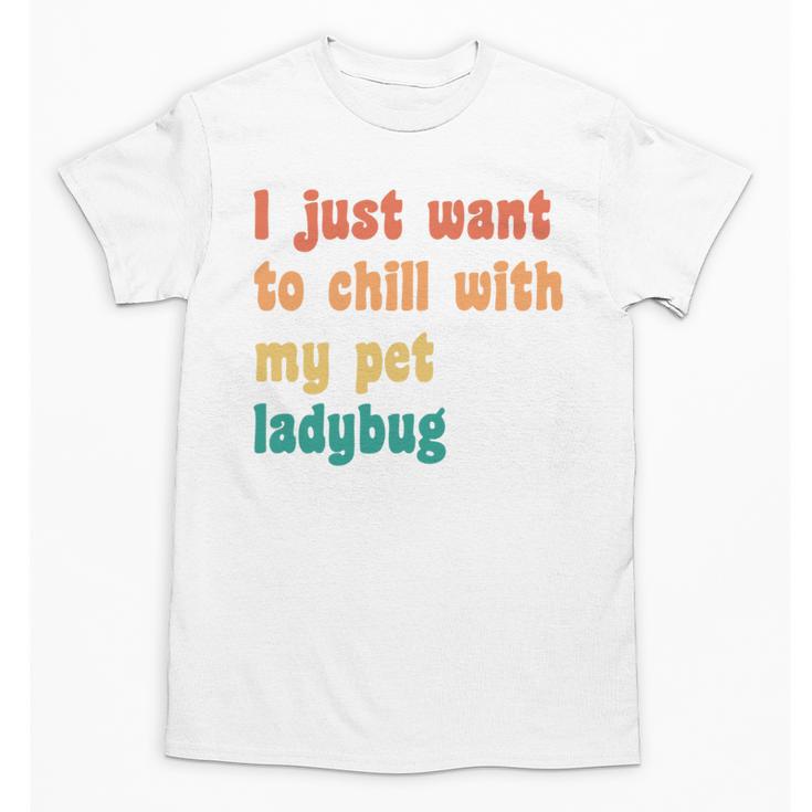 Introvert Pet Ladybug Mom Unisex T-Shirt