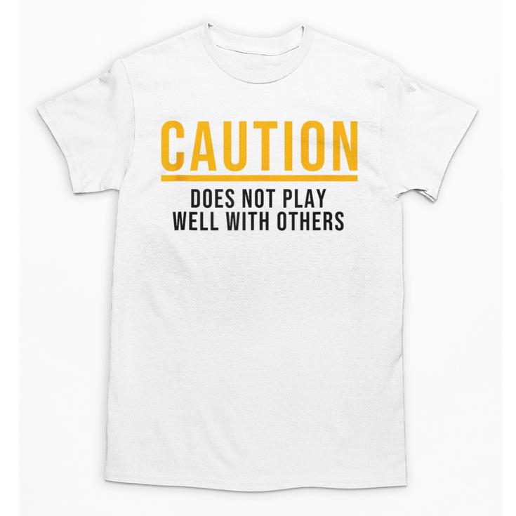 Introverted Does Not Play Well Competitive Athletic Unisex T-Shirt