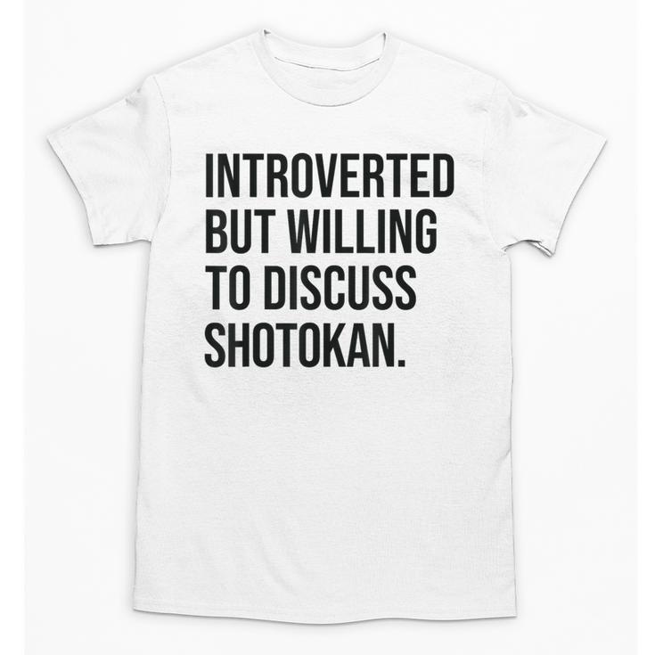 Introverted Shotokan Karate Introvert Unisex T-Shirt