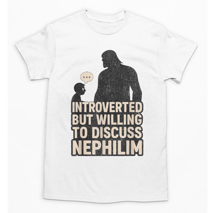Introverted But Willing To Discuss Nephilim Tee Unisex T-Shirt