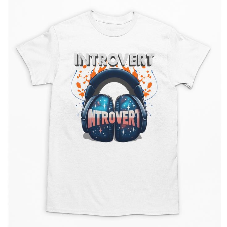 Introvert's Best Friend Noise-Canceling Headphones Unisex T-Shirt