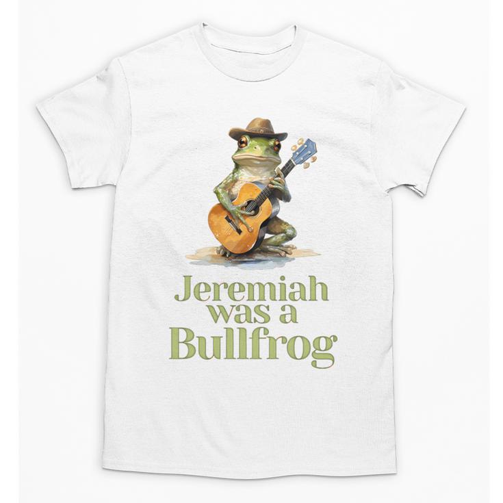 Jeremiah Was A Bullfrog A Classic Rock Nostalgia Trip Premium Tri-Blend Unisex T-Shirt