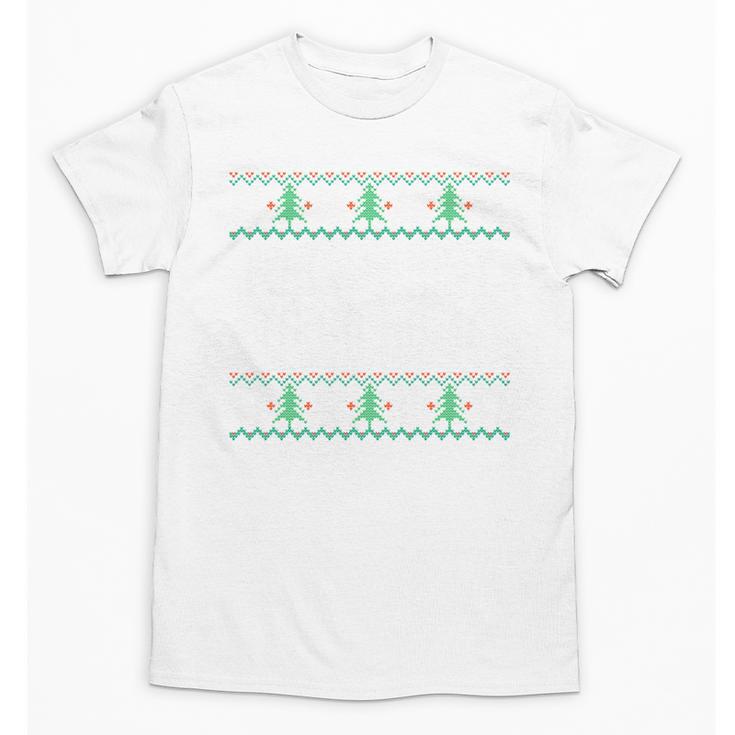 I Just Want To Go Home Ugly Anti Christmas Sweater Introvert Unisex T-Shirt