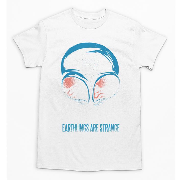 Keep Calm Earthlings Are Strange Alien Introvert Unisex T-Shirt