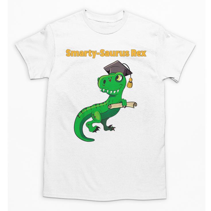 Kids Cute Graduation Dinosaur Smarty Saurus Kinder VPK Pre-k Grad Unisex T-Shirt