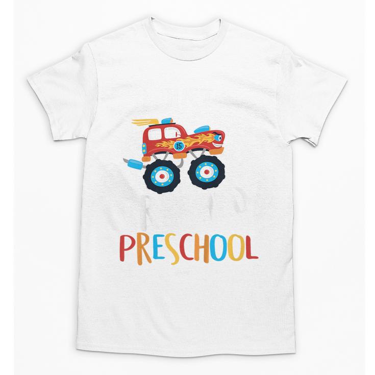 Kids I Just Crushed Preschool Monster Graduation Pre-K Shirt Unisex T-Shirt