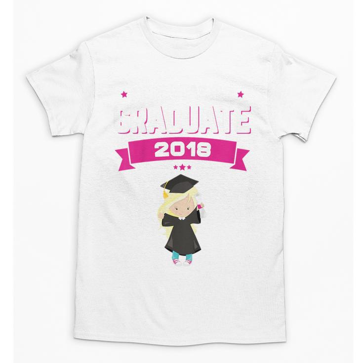 Kids Kindergarten Graduate 2018 Graduation  Girls Unisex T-Shirt