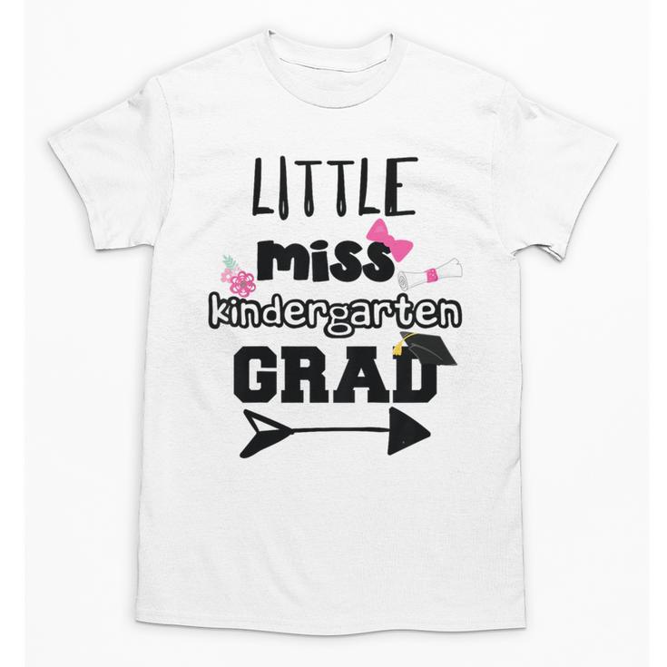 Kids Kindergarten Graduation Shirt Girls Daughter Granddaughter Unisex T-Shirt