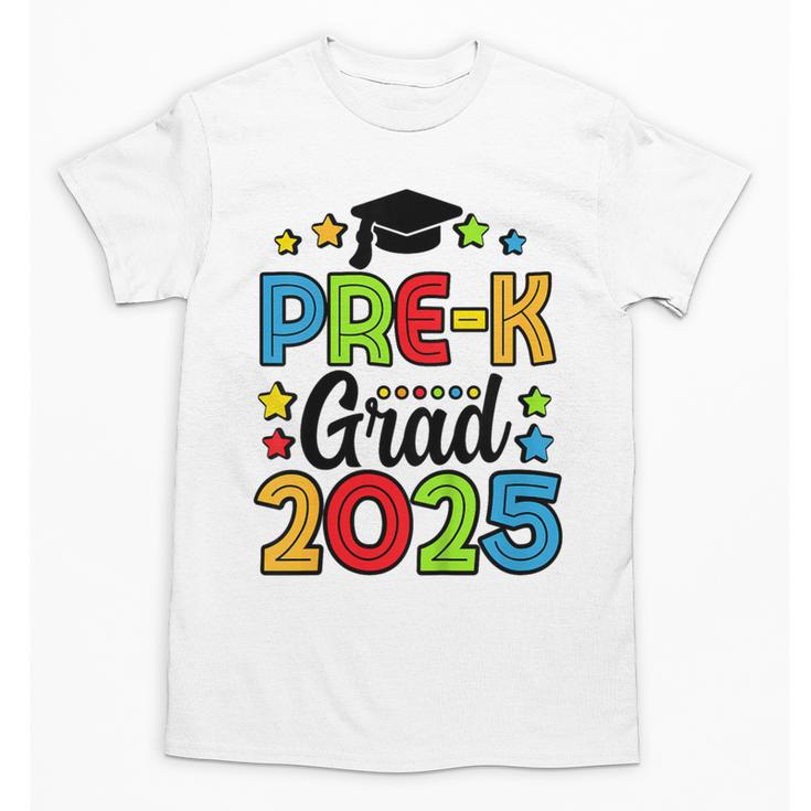 Kids Pre-K Grad 2025 Preschool Prek Graduation Unisex T-Shirt
