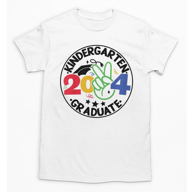 Kindergarten Graduation 2024 Graduate Last Day Of School Unisex T-Shirt