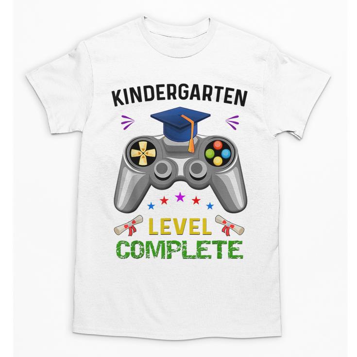 Kindergarten Level Complete Graduation Class 2023 Gamer Kids Unisex T-Shirt