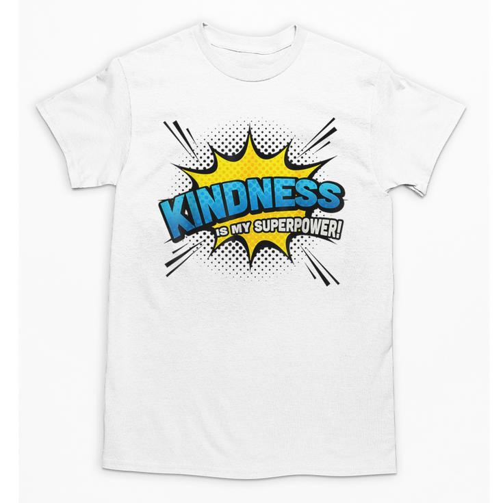 Kindness Is My Superpower Retro Comic Book T-Shirt Unisex T-Shirt