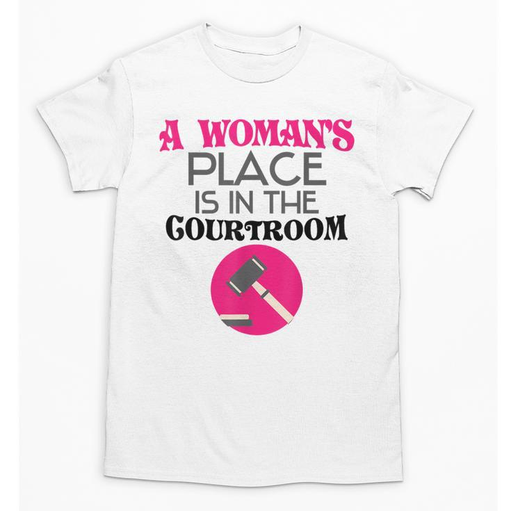 Lawyer Attorney Law School Graduation Female Women Unisex T-Shirt