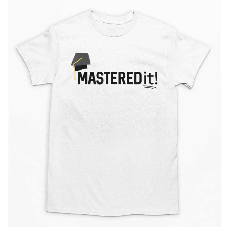 Masters Degree Graduation For Him Her Diploma T-Shirt Unisex T-Shirt