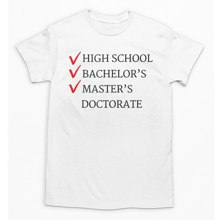 Master's Degree Graduation Graduate Unisex T-Shirt