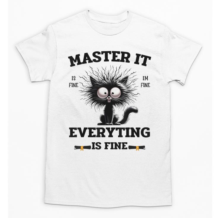 Masters Mastered It Graduate Master Degree Graduation Unisex T-Shirt