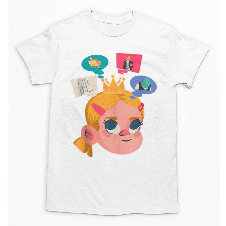 Meme Queen In Silence Introvert Anti People Antisocial Quiet Unisex T-Shirt