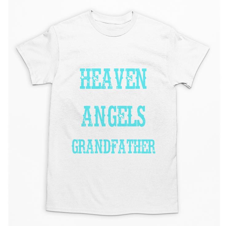 In Memory Grandfather Papa Grandpa Heaven Angel Guardian Unisex T-Shirt