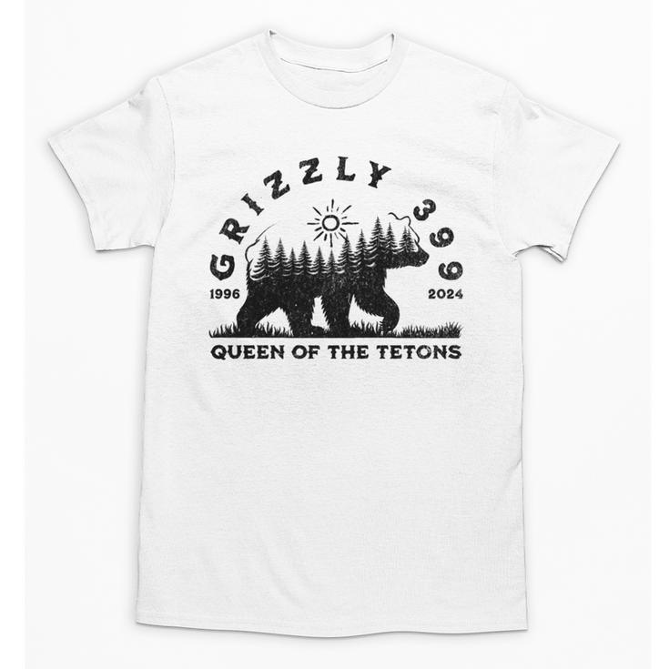 Memory Grizzly 399 1996 2024 Queen Of The Tetons Bear Lovers Unisex T-Shirt