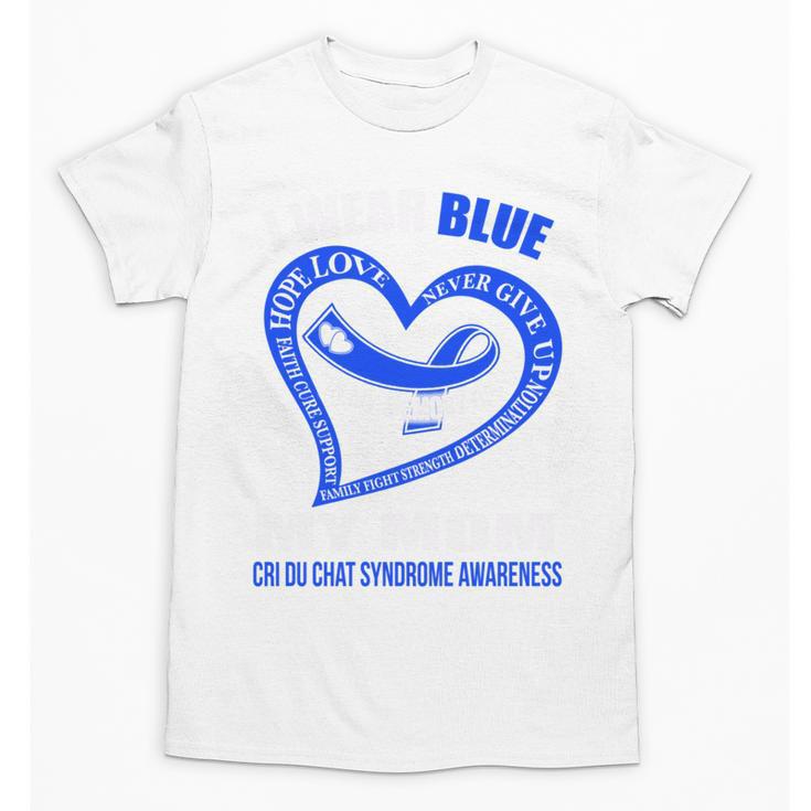 In My Memory Of My Mom CRI DU CHAT SYNDROME AWARENESS Unisex T-Shirt