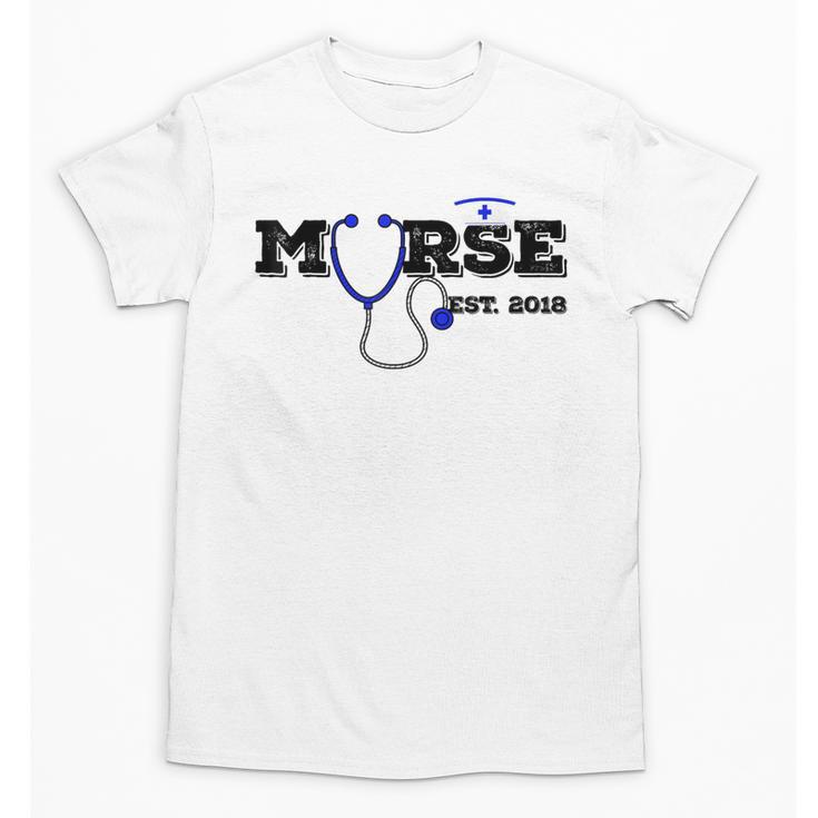 Murse Est 2018  Male Nurse Graduation Unisex T-Shirt