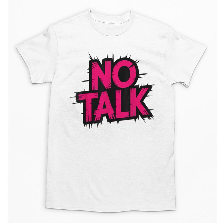 No Small Talk Zone – Introvert Quote Unisex T-Shirt