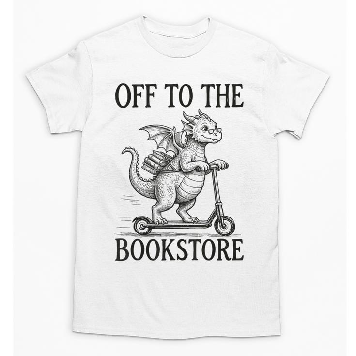 Off To The Bookstore Reading Bookworm Unisex T-Shirt