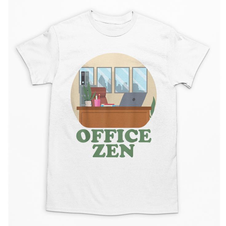 Office Zen Introvert Office Staff Secretary Employee Admin Unisex T-Shirt