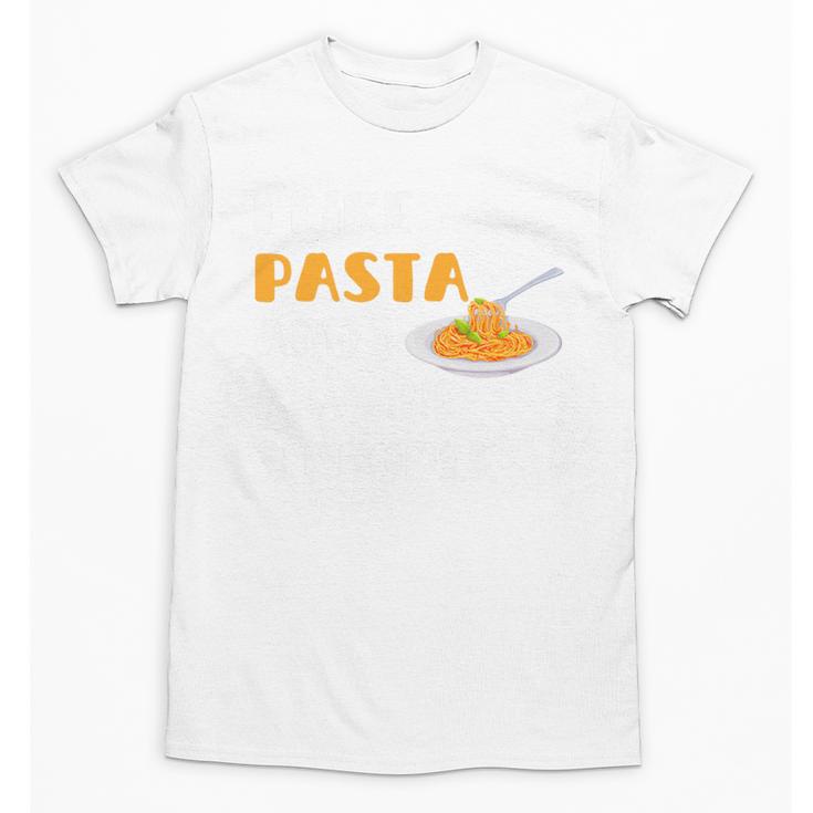 I Like Pasta And Maybe 3 People Introvert Foodie Premium Unisex T-Shirt