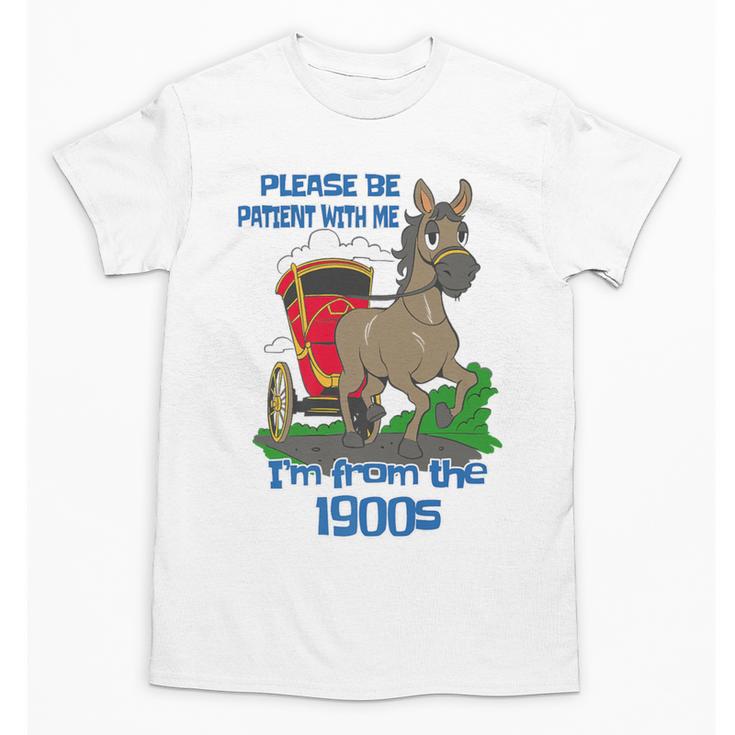 Patient With Me I'm From The 1900s Premium Unisex T-Shirt